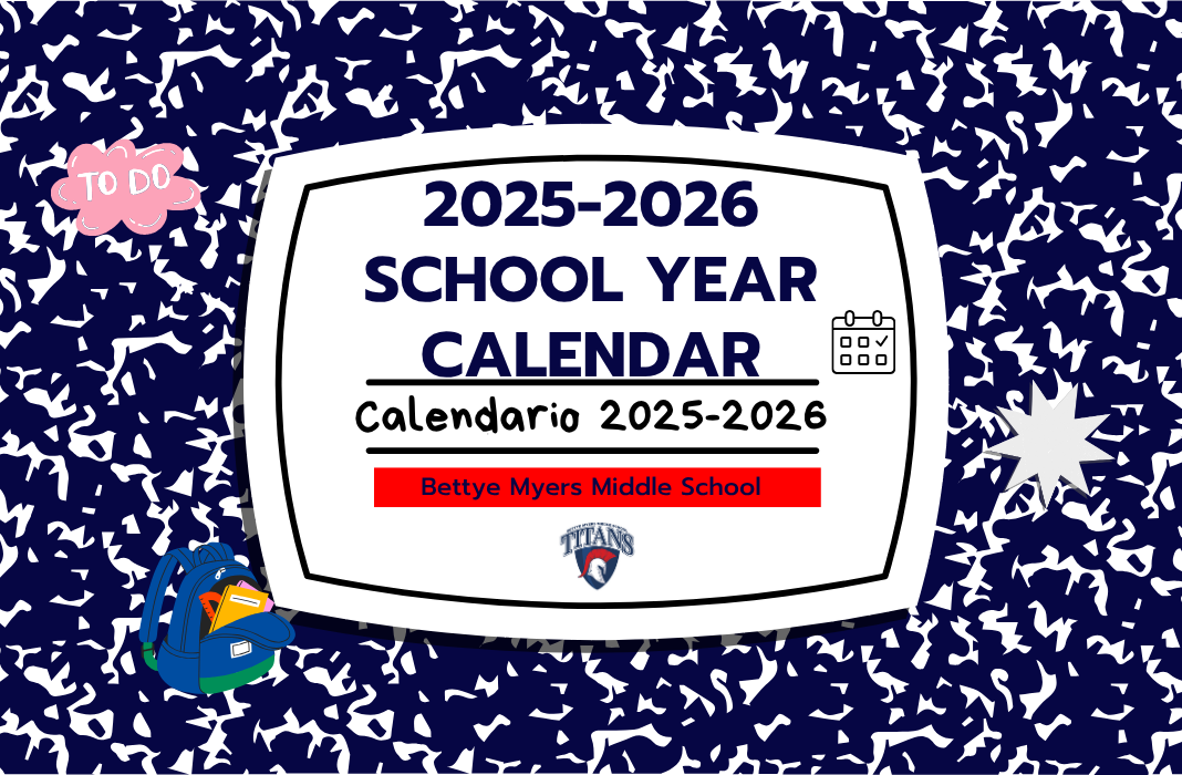 2025-2026 School Year Calendar